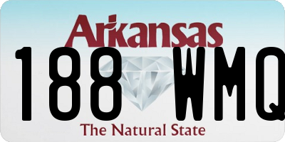 AR license plate 188WMQ