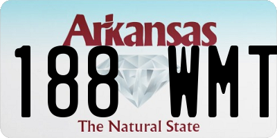 AR license plate 188WMT