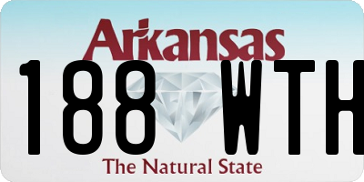 AR license plate 188WTH