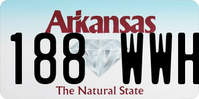 AR license plate 188WWH