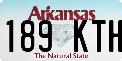 AR license plate 189KTH