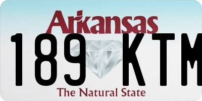 AR license plate 189KTM