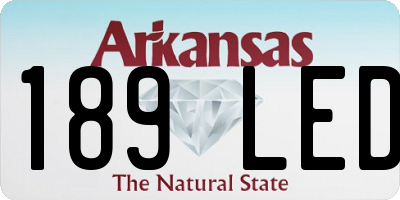 AR license plate 189LED