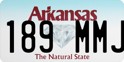 AR license plate 189MMJ