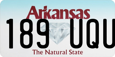 AR license plate 189UQU