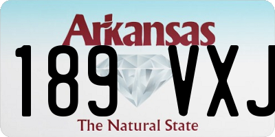 AR license plate 189VXJ