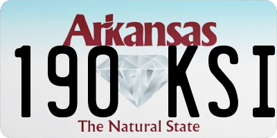 AR license plate 190KSI