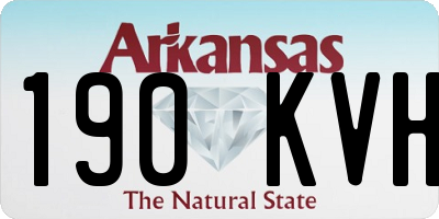AR license plate 190KVH