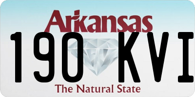 AR license plate 190KVI