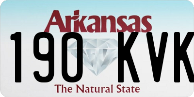 AR license plate 190KVK