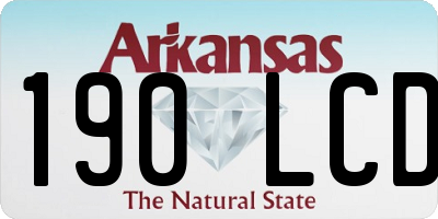 AR license plate 190LCD