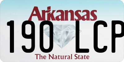 AR license plate 190LCP
