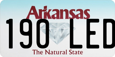 AR license plate 190LED