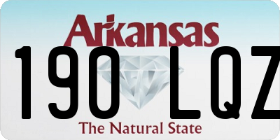 AR license plate 190LQZ