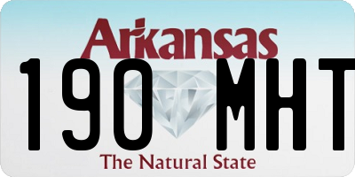 AR license plate 190MHT