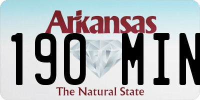 AR license plate 190MIN