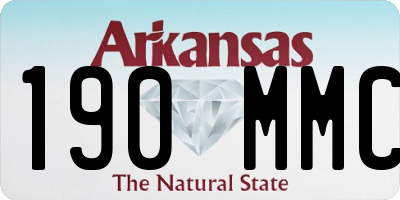 AR license plate 190MMC