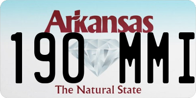 AR license plate 190MMI
