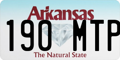 AR license plate 190MTP