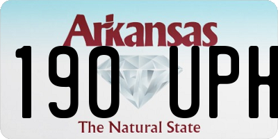 AR license plate 190UPH
