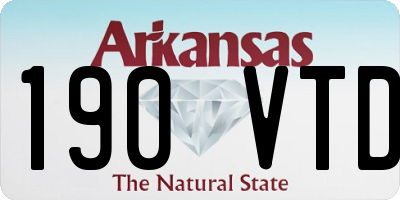 AR license plate 190VTD