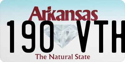 AR license plate 190VTH
