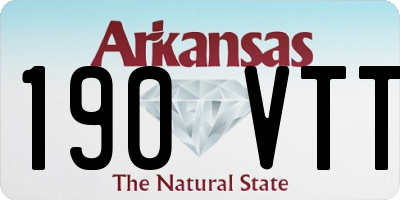 AR license plate 190VTT