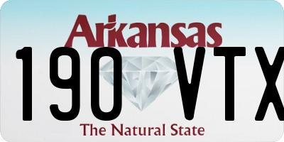 AR license plate 190VTX