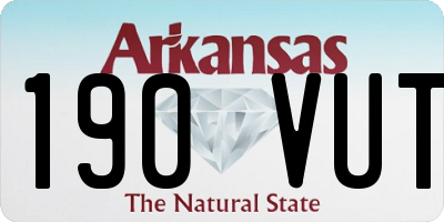 AR license plate 190VUT