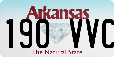 AR license plate 190VVC