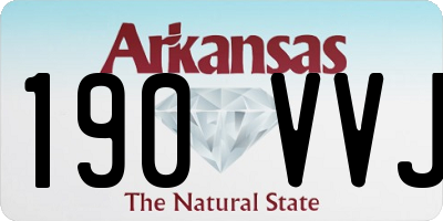 AR license plate 190VVJ