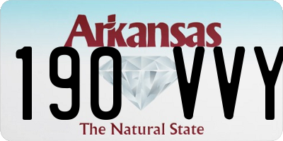 AR license plate 190VVY