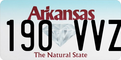 AR license plate 190VVZ