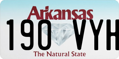AR license plate 190VYH