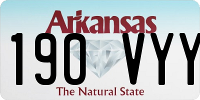 AR license plate 190VYY
