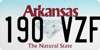 AR license plate 190VZF