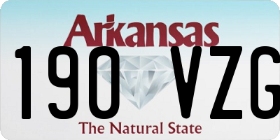 AR license plate 190VZG