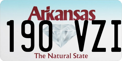 AR license plate 190VZI