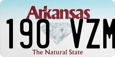 AR license plate 190VZM