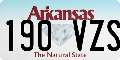 AR license plate 190VZS