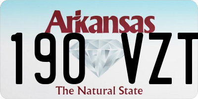 AR license plate 190VZT