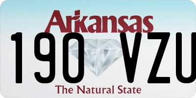 AR license plate 190VZU