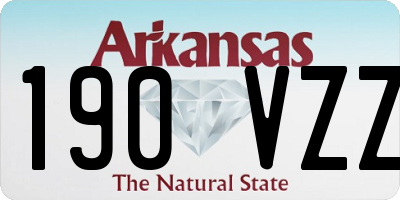 AR license plate 190VZZ
