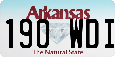AR license plate 190WDI