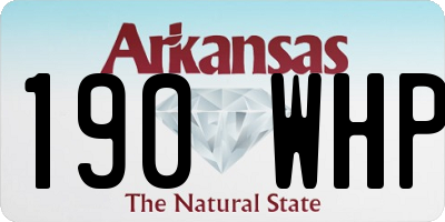 AR license plate 190WHP