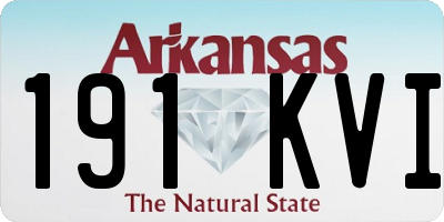 AR license plate 191KVI