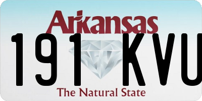 AR license plate 191KVU
