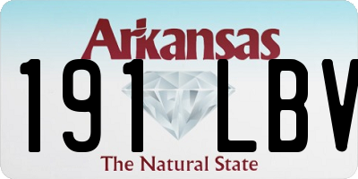 AR license plate 191LBV