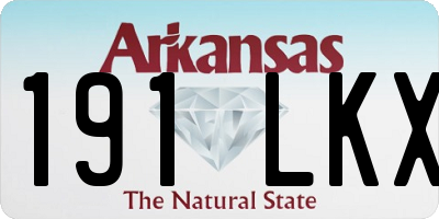 AR license plate 191LKX