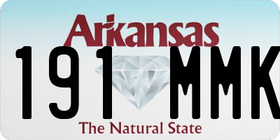 AR license plate 191MMK